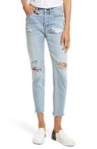 Women's Free People Lacey Stilt Embroidered Crop Jeans