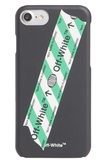Off-white Tape Iphone 7 Case - Black