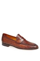 Men's Magnanni 'carlos' Penny Loafer M - Brown