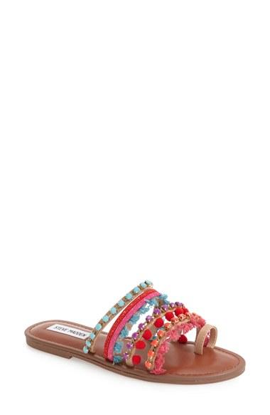 Women's Steve Madden Multicolor Slide Sandal