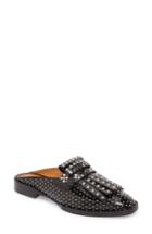 Women's Robert Clergerie Youla Studded Kiltie Mule .5us / 36eu - Black