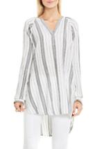 Women's Two By Vince Camuto Stripe Cotton Gauze Tunic