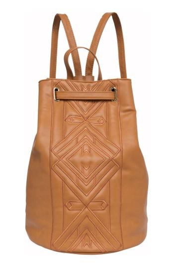 Urban Originals Shaded Lady Vegan Leather Backpack - Brown