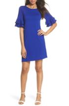 Women's Lilly Pulitzer Lula Ruffle Sleeve Dress - Blue