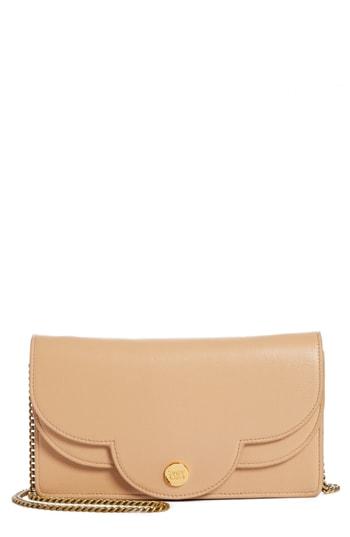 See By Chloe Polina Leather Crossbody Bag - Beige