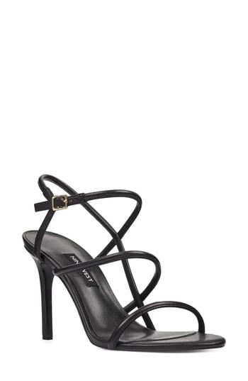 Women's Nine West Mericia Cage Sandal M - Black