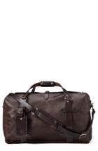 Men's Filson Weatherproof Leather Duffel Bag -