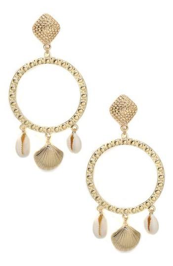 Women's Ettika Shell Statement Earrings