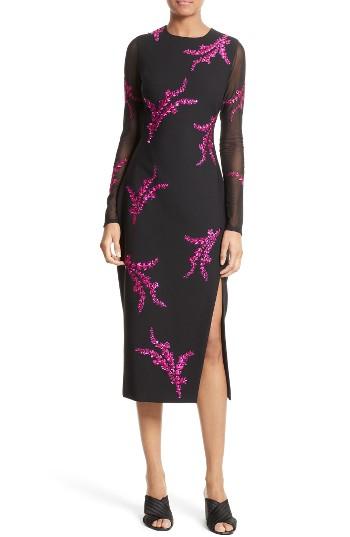 Women's Cinq A Sept Jiwon Sequin Dress - Black