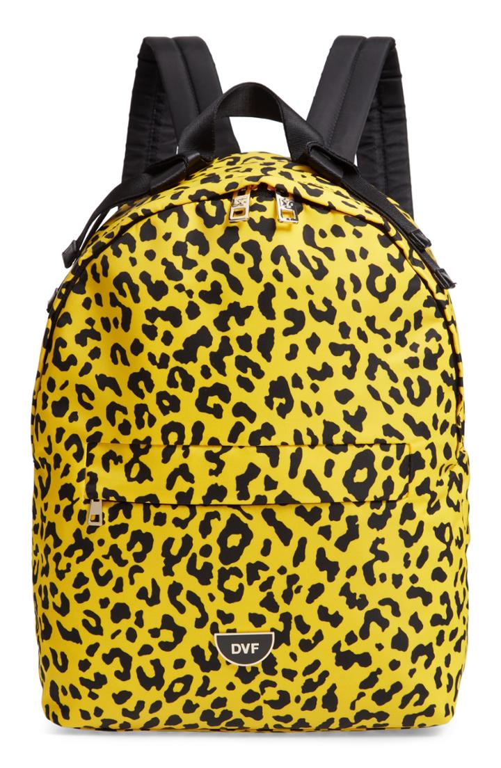 Dvf Print Nylon Backpack -