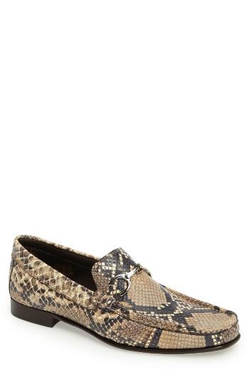 Men's Donald J Pliner 'darrin' Bit Loafer M - Beige