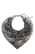 Women's Cara Metal Mesh Kerchief Necklace