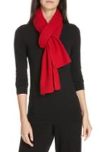 Women's Eileen Fisher Cashmere Blend Scarf, Size - Red