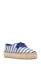 Women's Nine West Gingerbread Espadrille Sneaker M - Blue