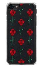 Zero Gravity Rose Iphone 7 Case - Black