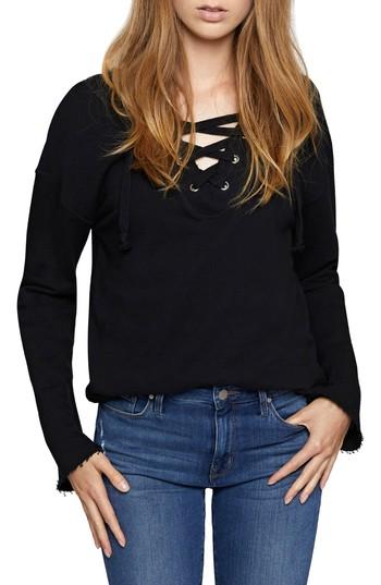 Women's Sanctuary Shipley Lace-up Sweatshirt