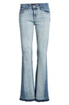 Women's Kut From The Kloth Baby Bootcut Contrast Release Hem Jeans