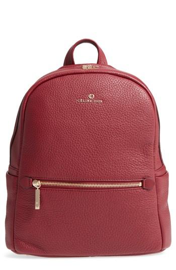 Celine Dion Adagio Leather Backpack -