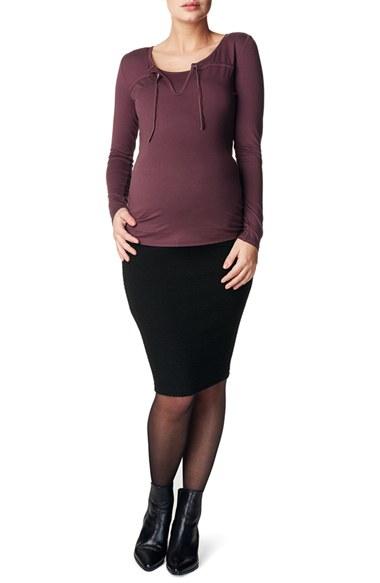 Women's Noppies 'eli' Over The Belly Maternity Skirt