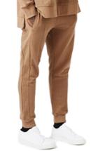 Men's Topman Aaa Collection Paneled Slim Fit Jogger Pants - Brown