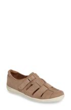 Women's Rockport Cobb Hill Leland Fisherman Sneaker M - Beige