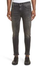 Men's R13 Boy Paint Splattered Jeans - Black