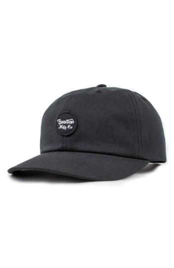 Men's Brixton Wheeler Snapback Baseball Cap - Black