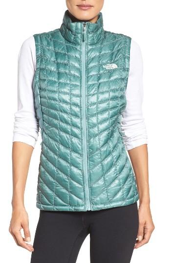 Women's The North Face Thermoball Primaloft Vest - Green
