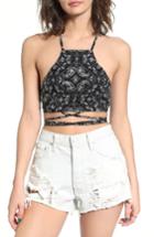 Women's Lira Clothing Ravi Wrap Crop Top