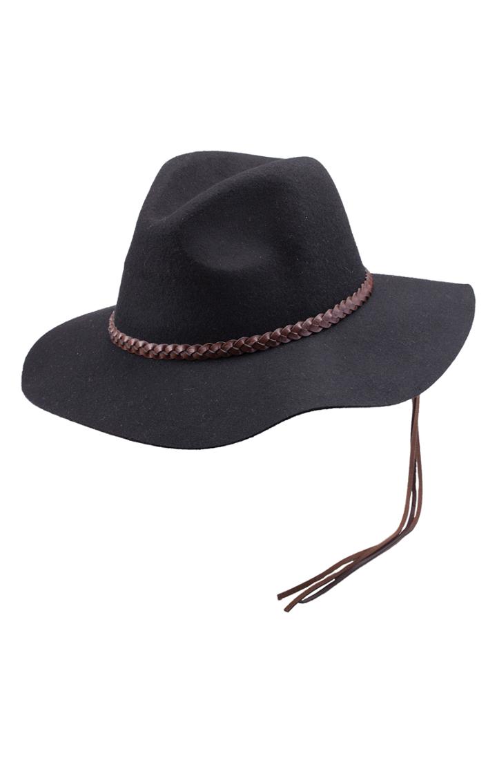 Women's Peter Grimm Golda Wool Felt Floppy Fedora -
