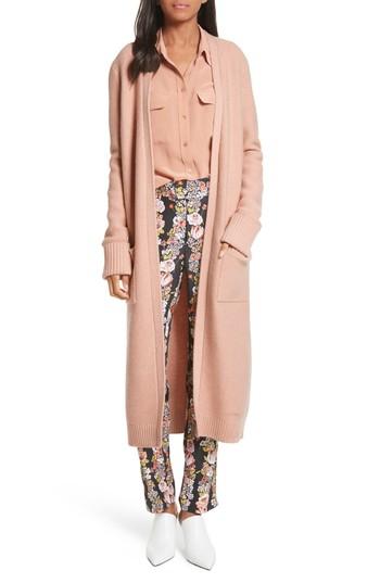 Women's Equipment Ashby Long Patch Pocket Cardigan - Pink