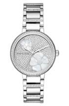 Women's Michael Kors Courtney Crystal Bracelet Watch, 36mm