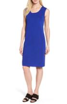 Women's Ming Wang Knit Sheath Dress - Blue