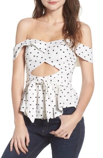 Women's Way Capri Cutout Top - Ivory