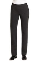 Women's Lafayette 148 New York Punto Milano Straight Leg Pants - Grey