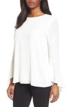 Women's Vince Camuto Flared Cuff Blouse - White