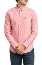 Men's Rvca That'll Do Stretch Woven Shirt - Metallic
