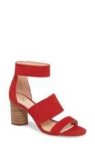 Women's Vince Camuto Junette Sandal .5 M - Red