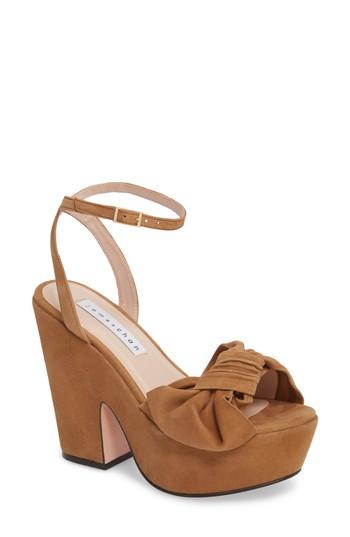 Women's James Chan Pinky Platform Sandal M - Brown