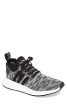 Men's Adidas Nmd R2 Primeknit Running Shoe .5 M - Black