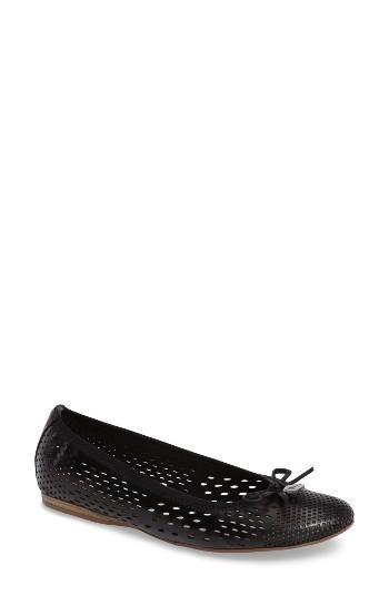 Women's Tamaris Alena Perforated Flat