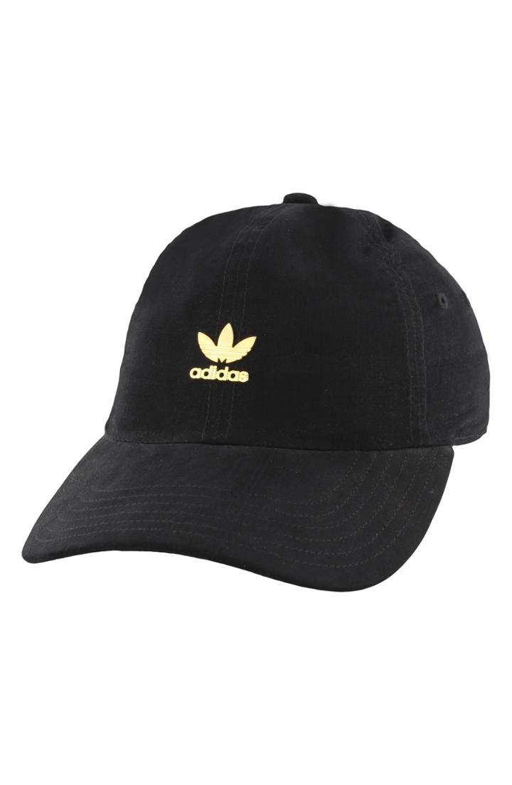 Women's Adidas Originals Relax Baseball Cap - Black