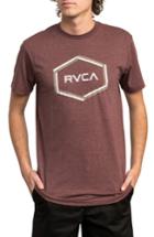 Men's Rvca Hexest Graphic T-shirt - Burgundy