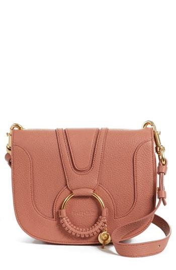 See By Chloe Hana Small Leather Crossbody Bag - Pink