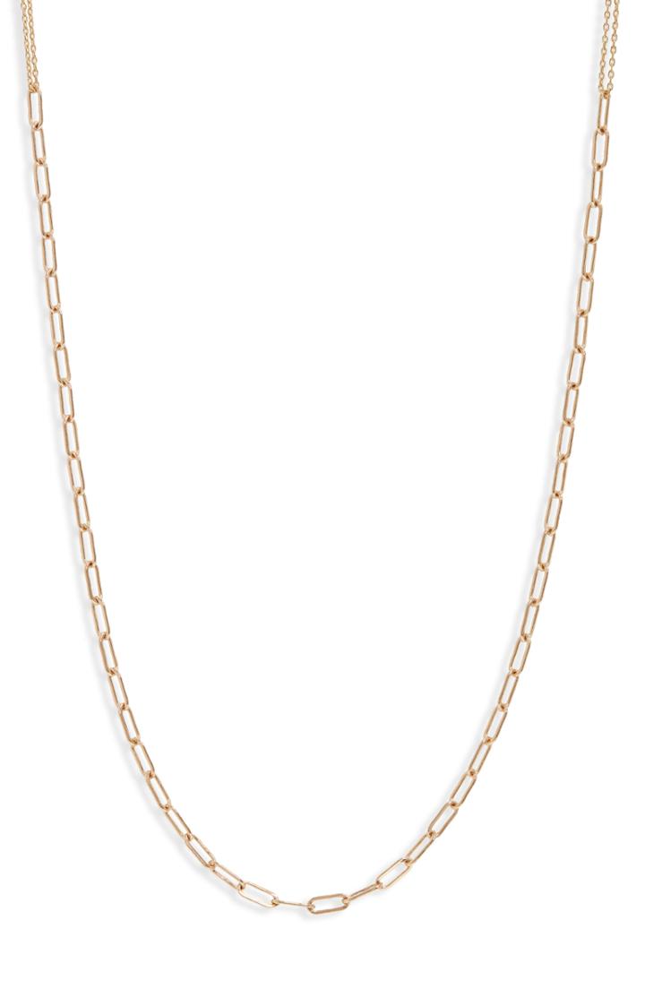 Women's Poppy Finch Elongated Link Chain Necklace