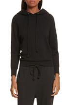 Women's Helmut Lang Shrunken Cotton Sweatshirt - Black