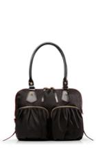 Mz Wallace 'jane' Bedford Nylon Handbag - Black
