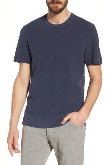 Men's James Perse Regular Fit Slub Crewneck T-shirt (s) - Blue