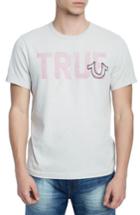 Men's True Religion Brand Jeans True Slogan T-shirt - Grey