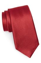 Men's Nordstrom Men's Shop Vendome Dot Silk Tie, Size - Red